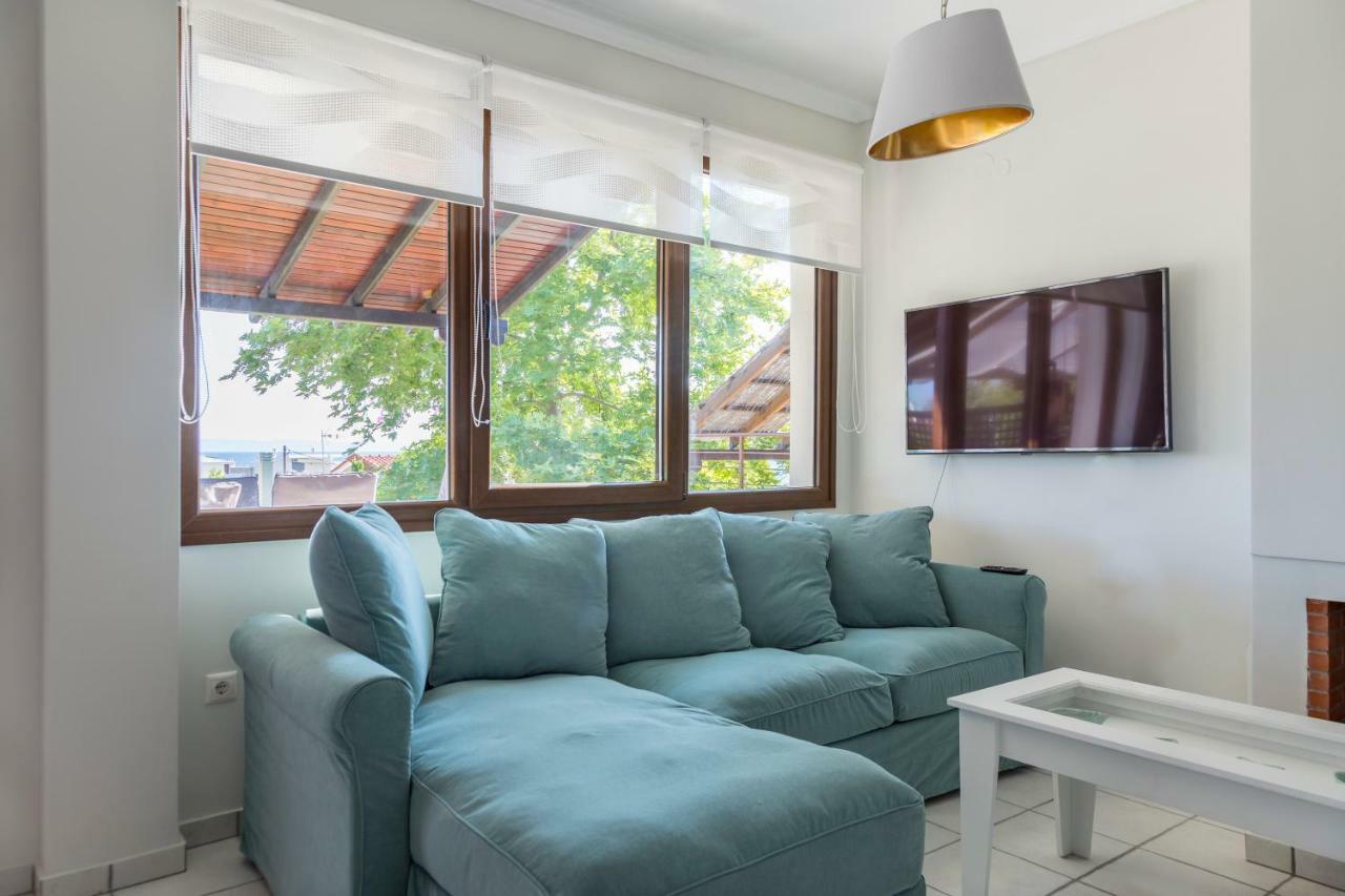 Villa Kristin 2 - 2Min Walk To Great Sandy, Shallow Beach Nikiti  Esterno foto